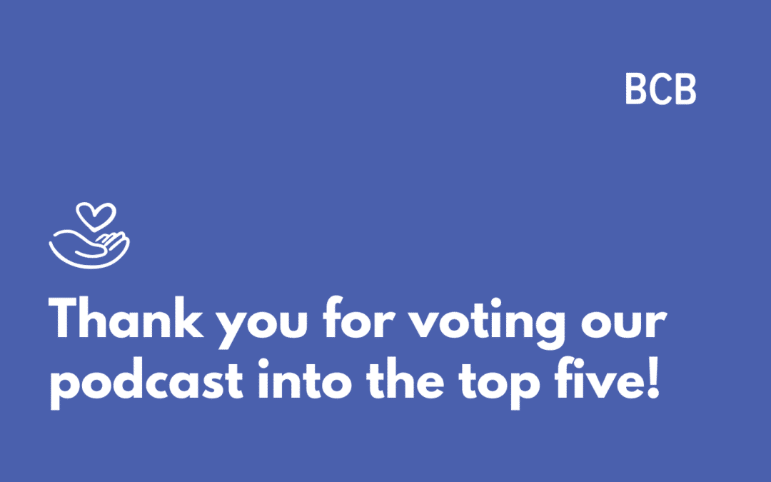 Thank you for voting our podcast into the top five!