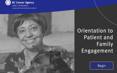 E-learning course example: Orientation to Patient & Family Engagement